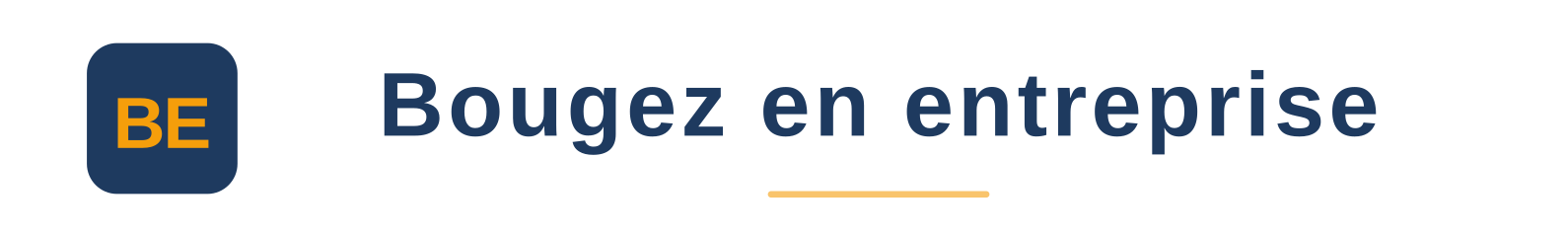Logo Bougez en entreprise